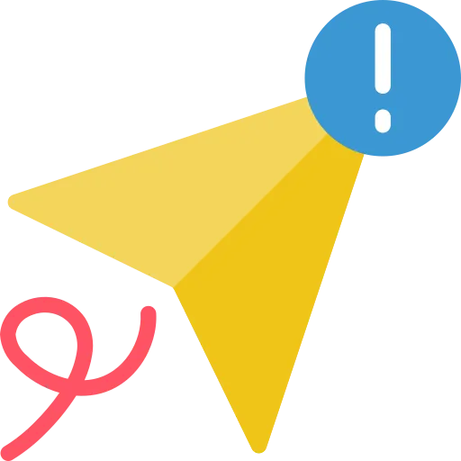 Illustration of an email not received